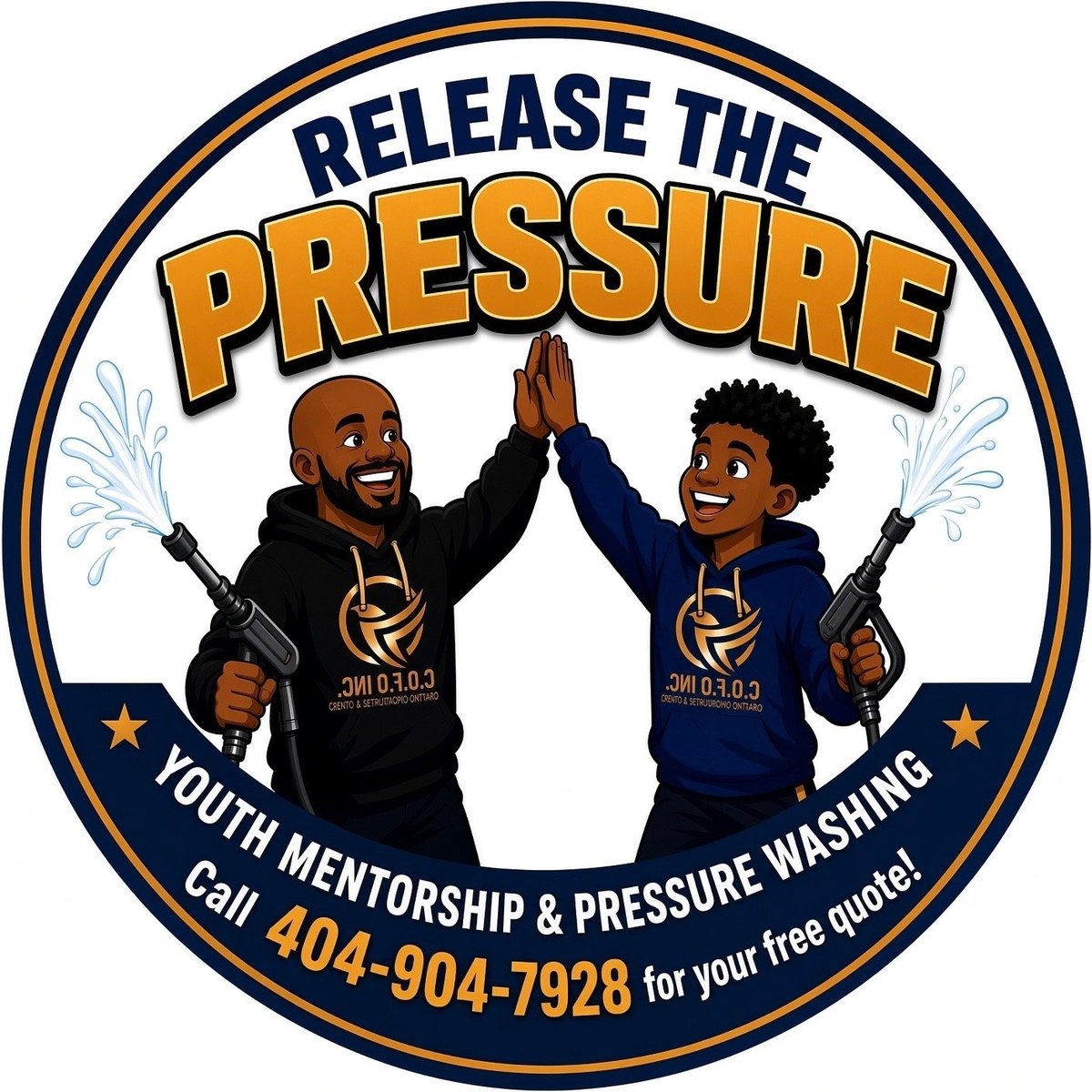 Release the Pressure logo